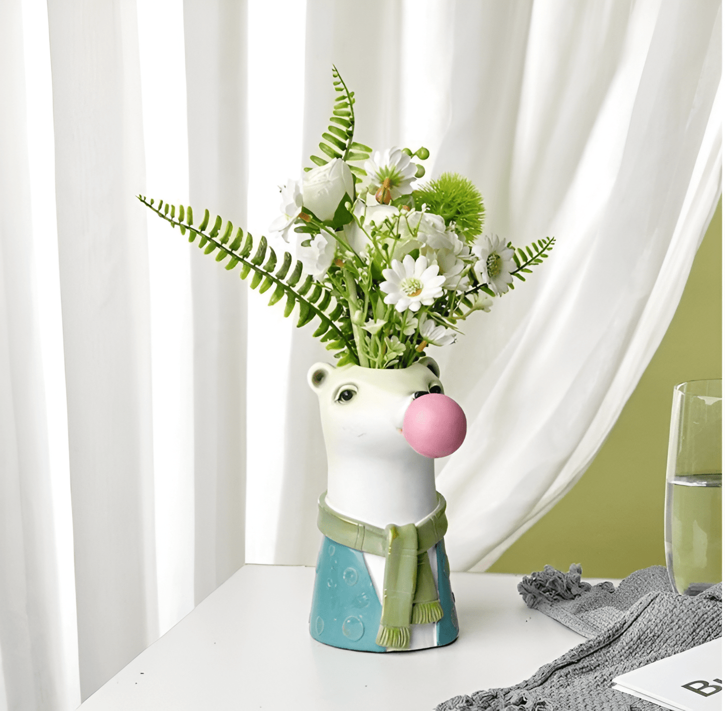 Bubblegum Animal Vase