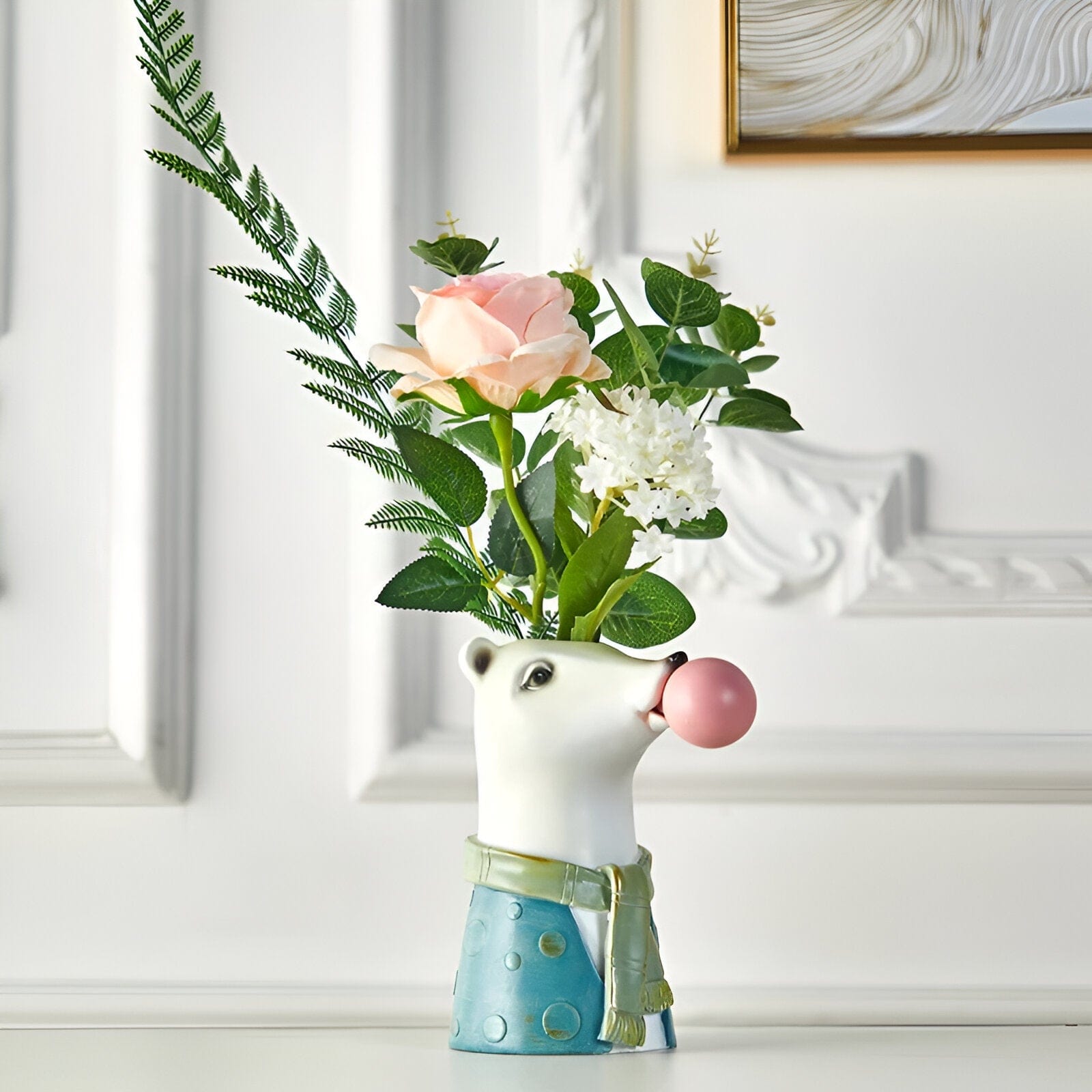 Bubblegum Animal Vase