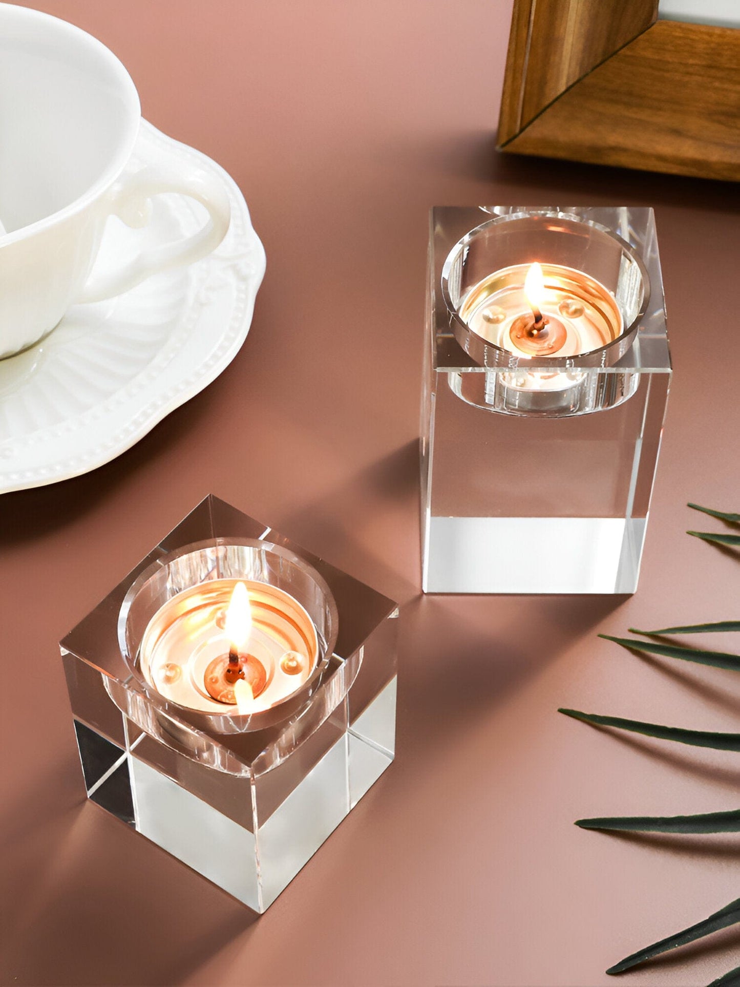 Luxury Glass Tealight Holder