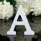 White Freestanding Mountable Wooden Alphabet Letter