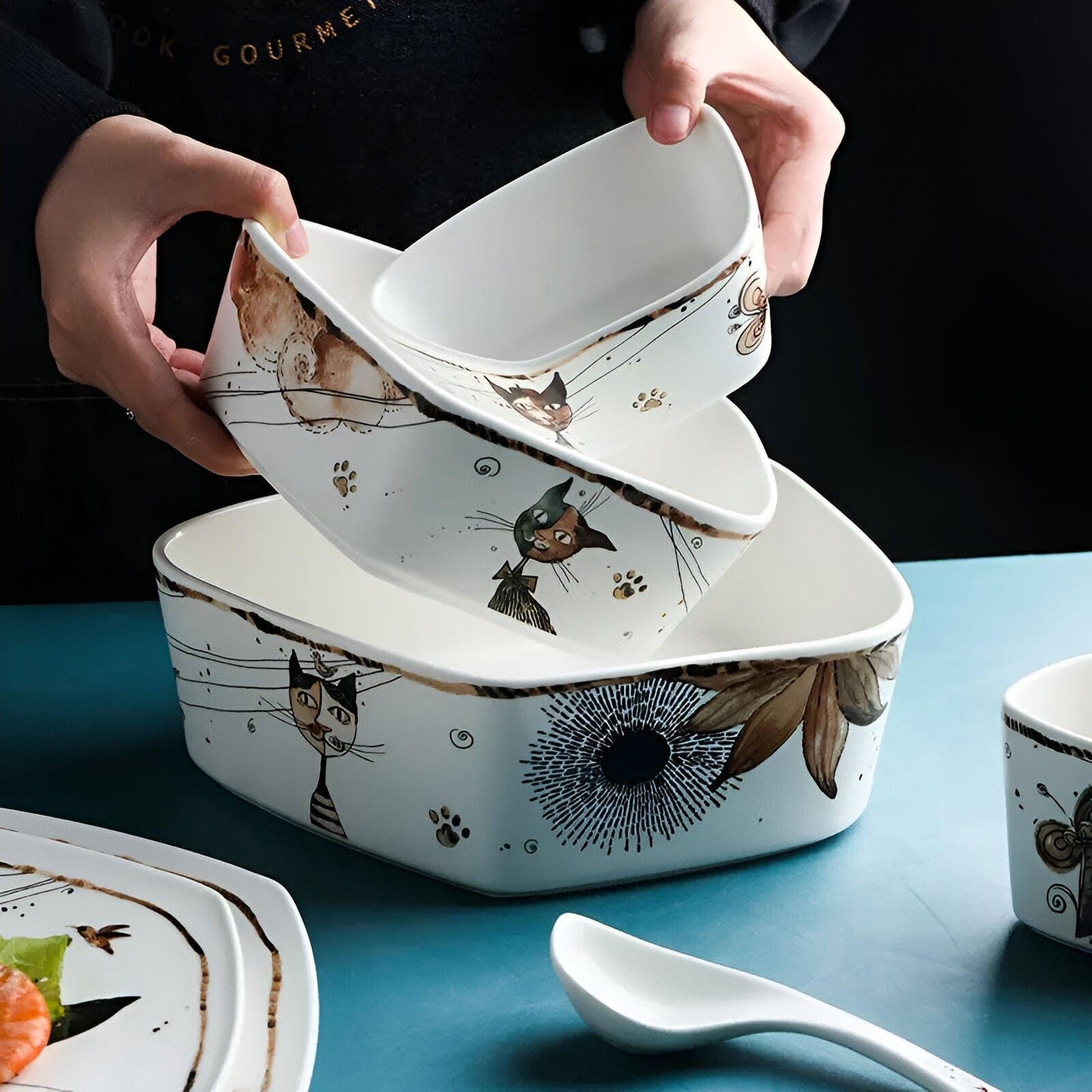 Creative Porcelain Dinnerware