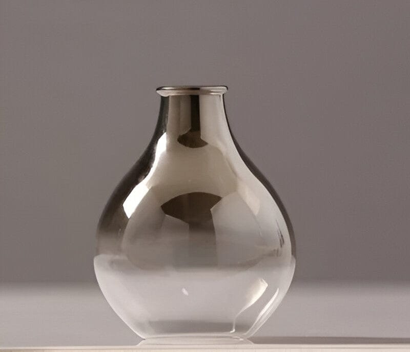 Silver Lining Glass Vase