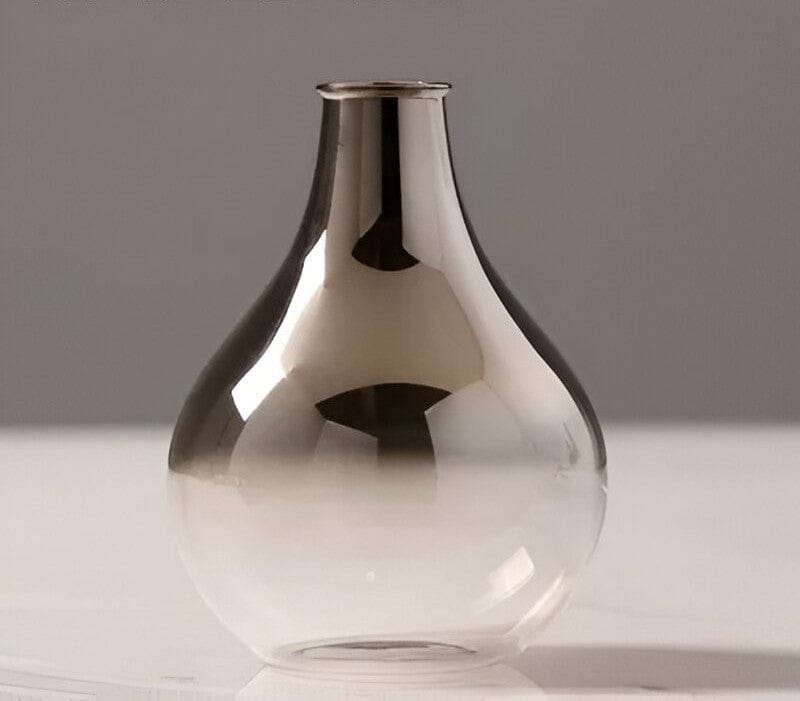 Silver Lining Glass Vase