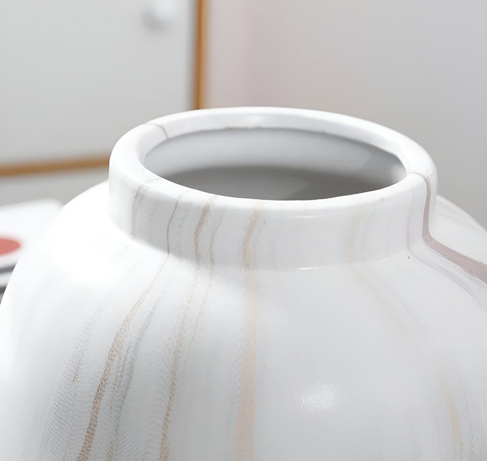 White Ceramic Vase