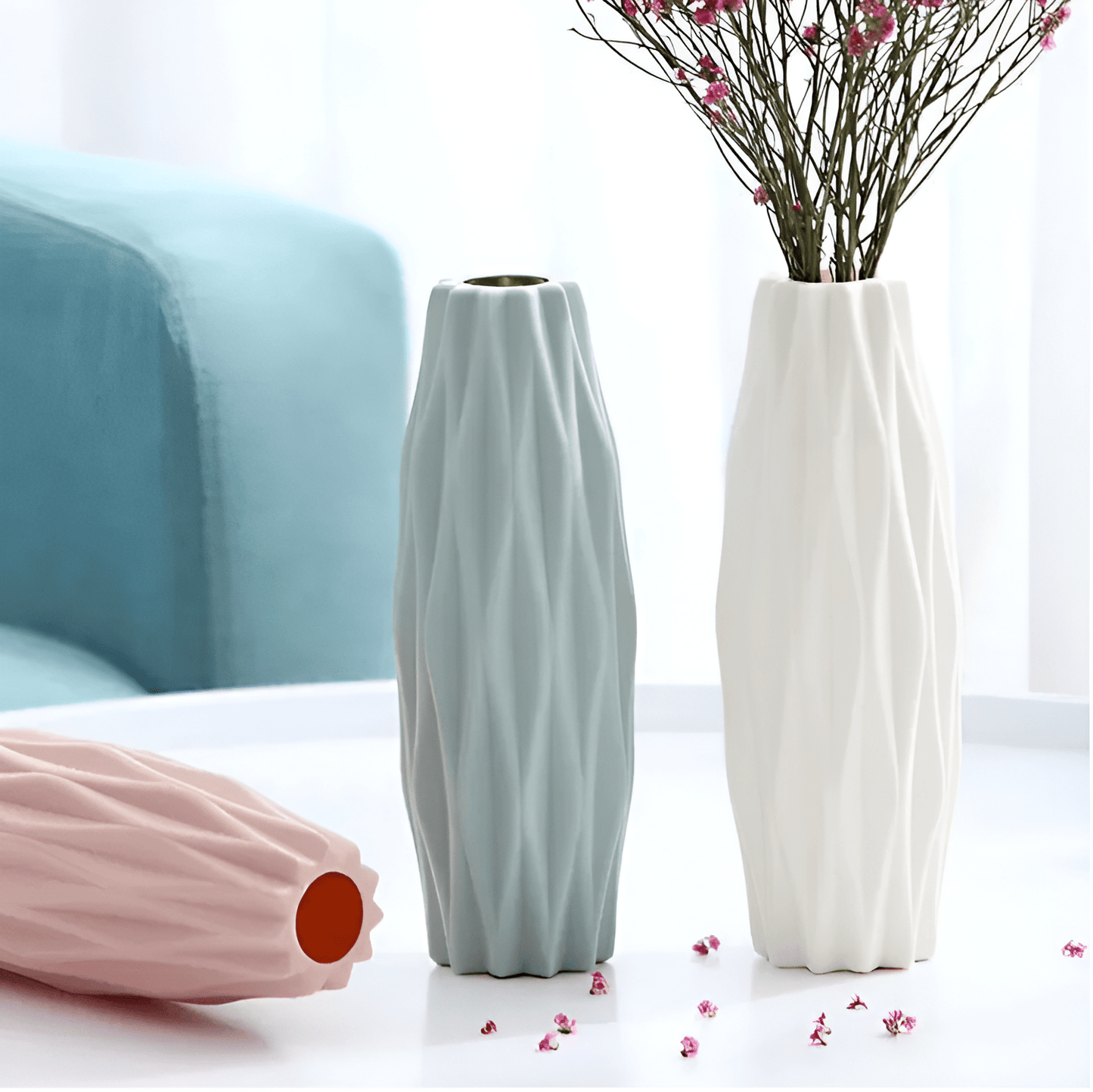  Geometric Narrow Flower Vase