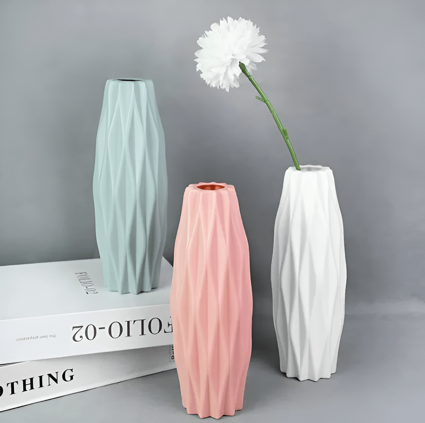  Geometric Narrow Flower Vase