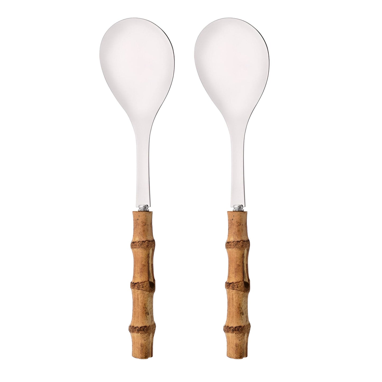 Bamboo Handle Spork Set