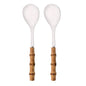 Bamboo Handle Spork Set