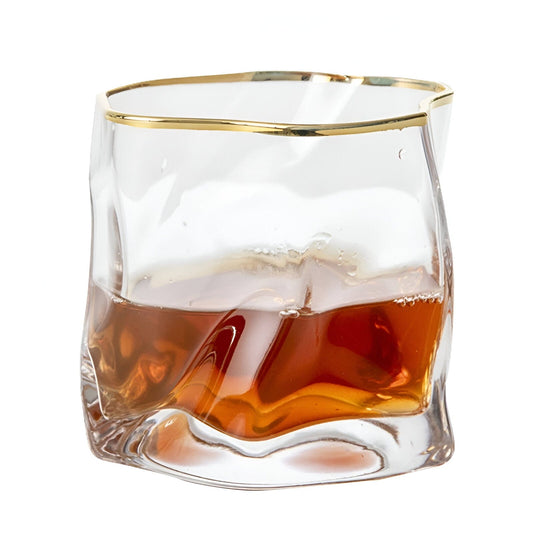 Distort Whisky Glass