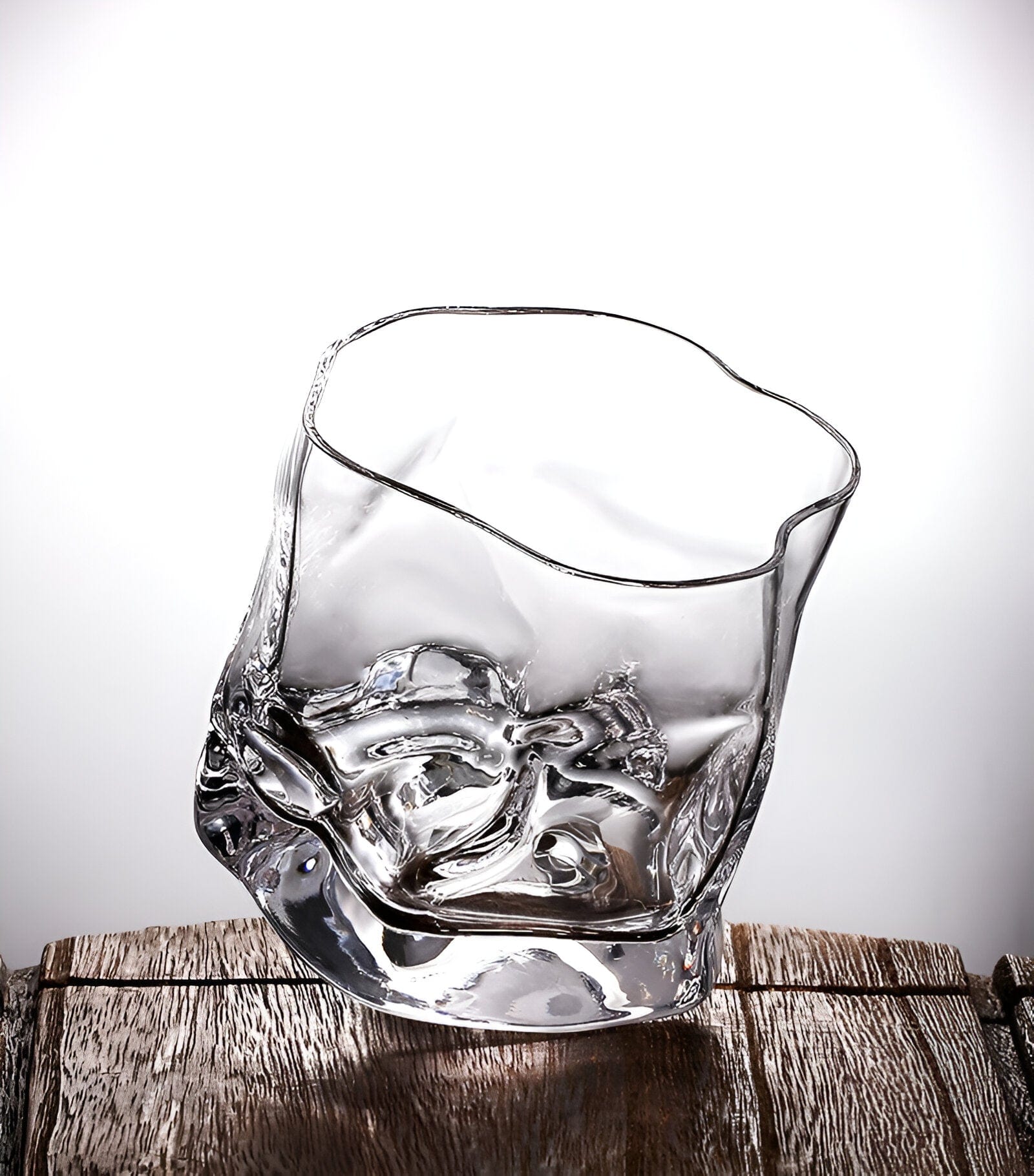 Distort Whisky Glass