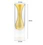 Stained Glass Transparent Vase