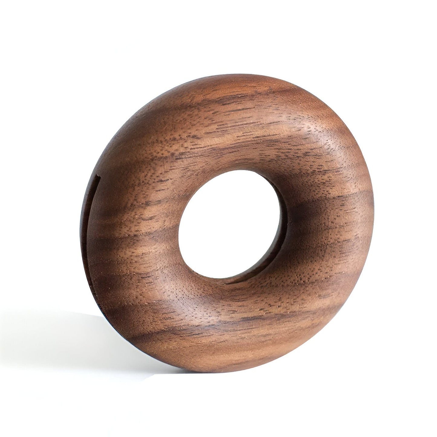 Wooden Doughnut Bag Clip