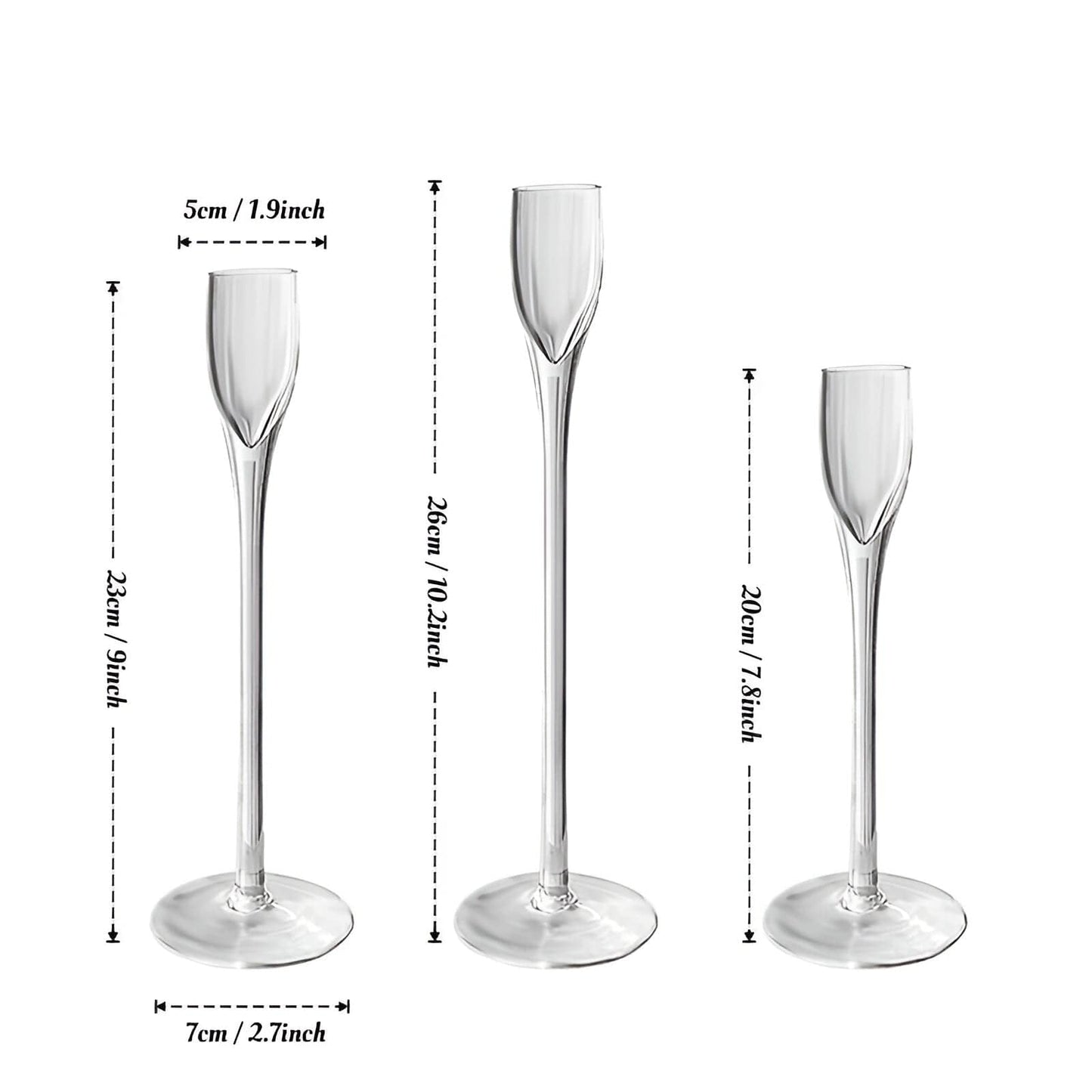 Wedding Centerpieces Glass Candlestick