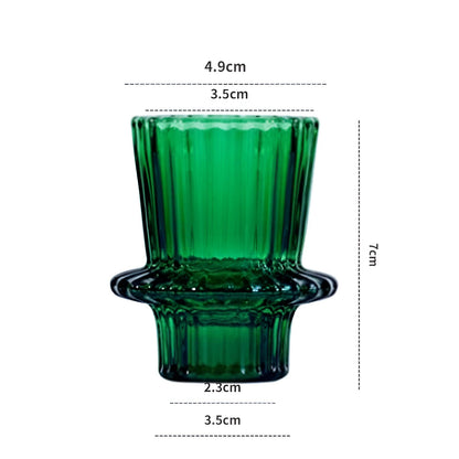 Mini Glass Tealight candle holder