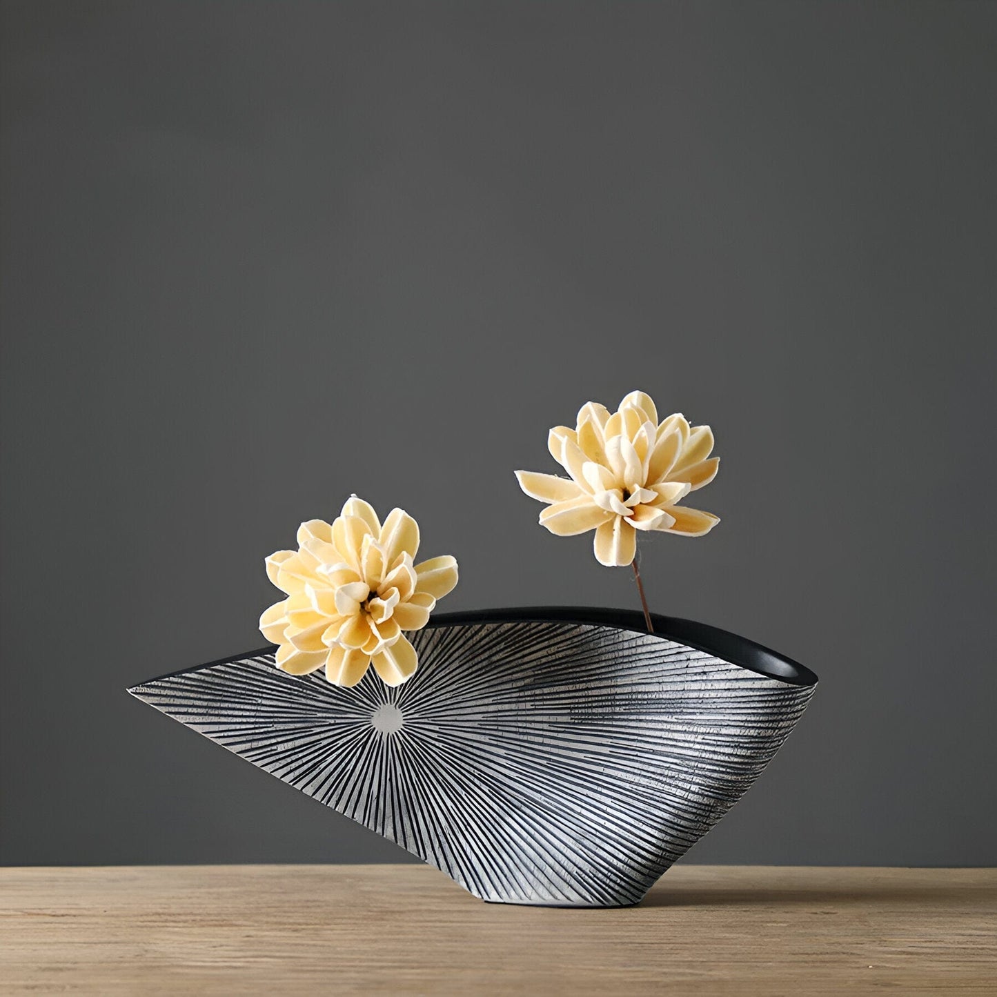 Modern Luxury Resin Vase Collection