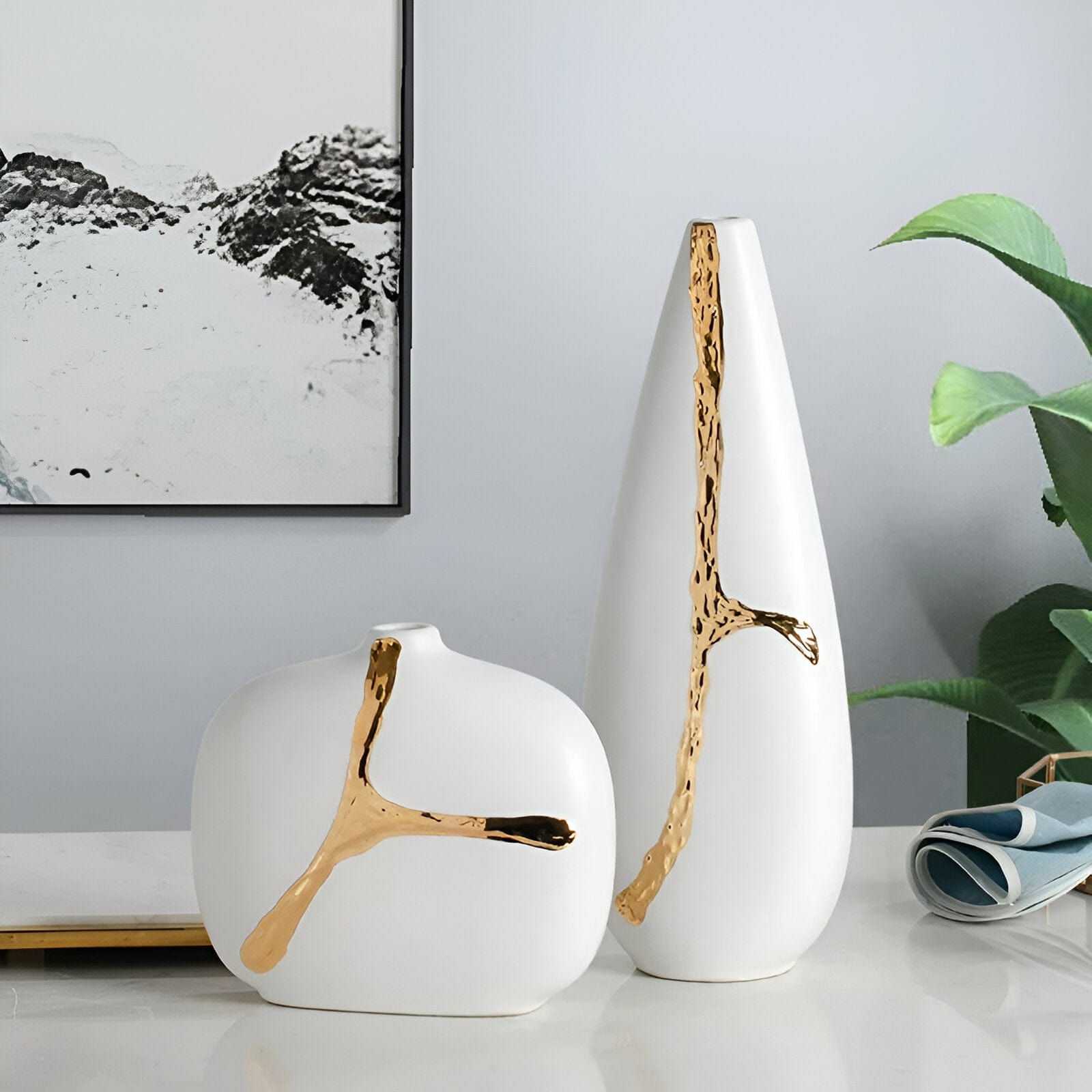 Nordic Ceramic Vase Collection