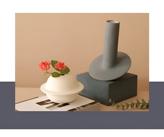 Astro Morandi Ceramic Vase Accents