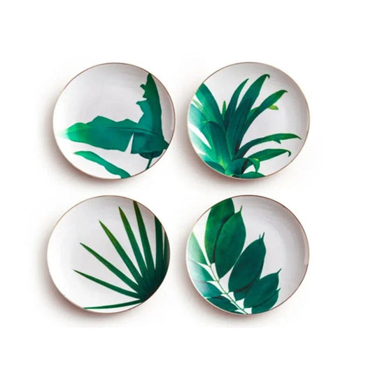 Jungle Ceramic Plates