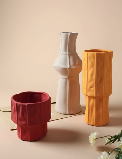 Alyx Textured Ceramic Vases