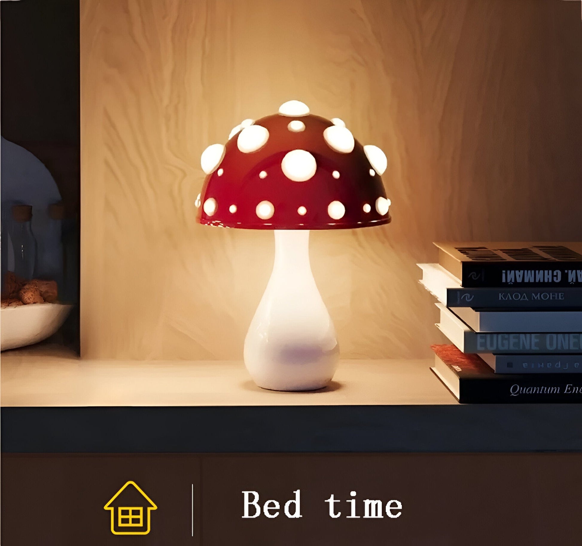 LED Tricolored Bulb Mushroom Lamp