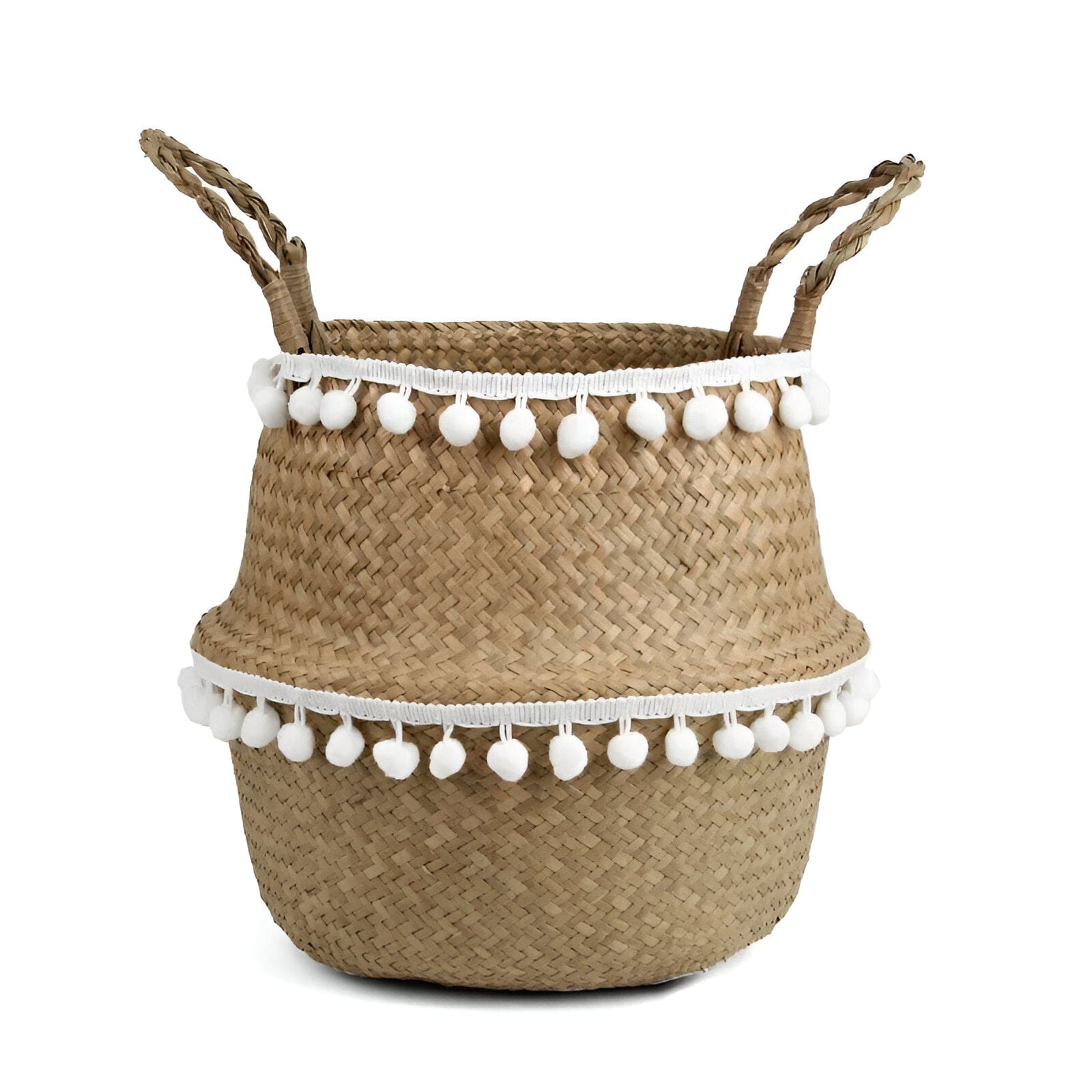  Boho Seagrass Wicker Basket