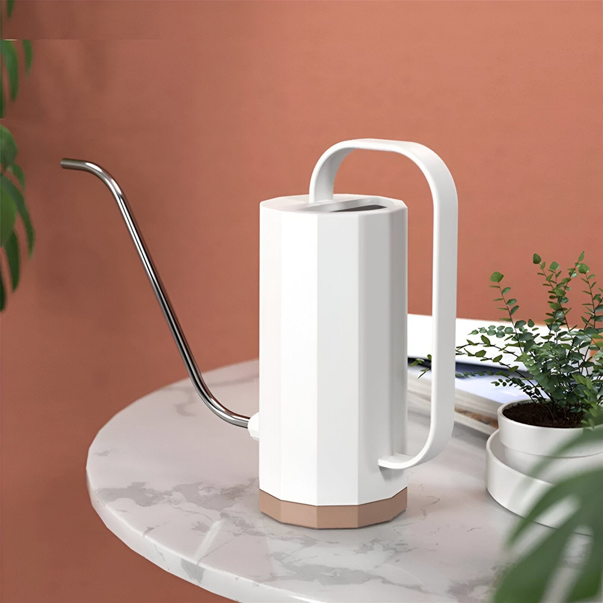 Tall Geometric Gooseneck Watering Can