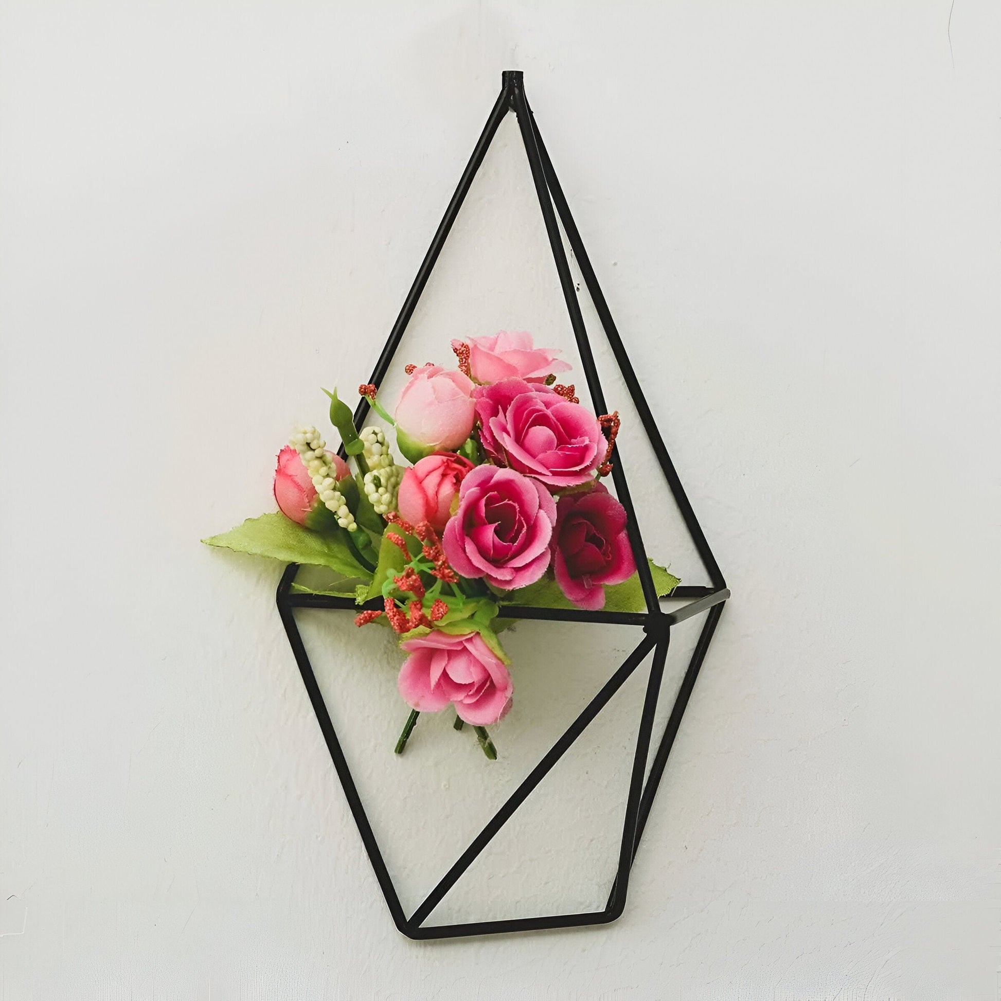 Geometric Wall-Mounted Air Plant Hangers