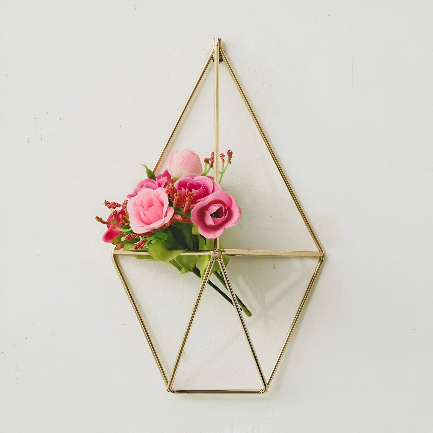 Geometric Wall-Mounted Air Plant Hangers