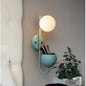 Savoy Wall Lamp, Planter & Organizer