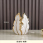 Gold Painted Ceramic Vases