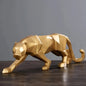 Geometric Panther Figurine