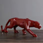 Geometric Panther Figurine