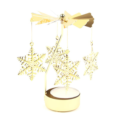 Golden Candle Holder