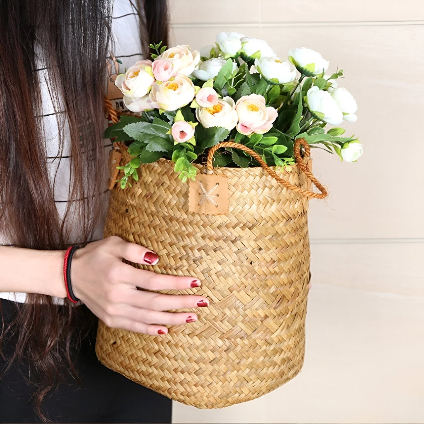 Storage Baskets with Handles