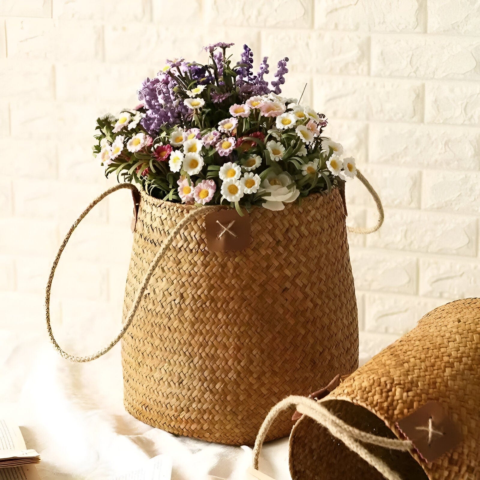 Storage Baskets with Handles