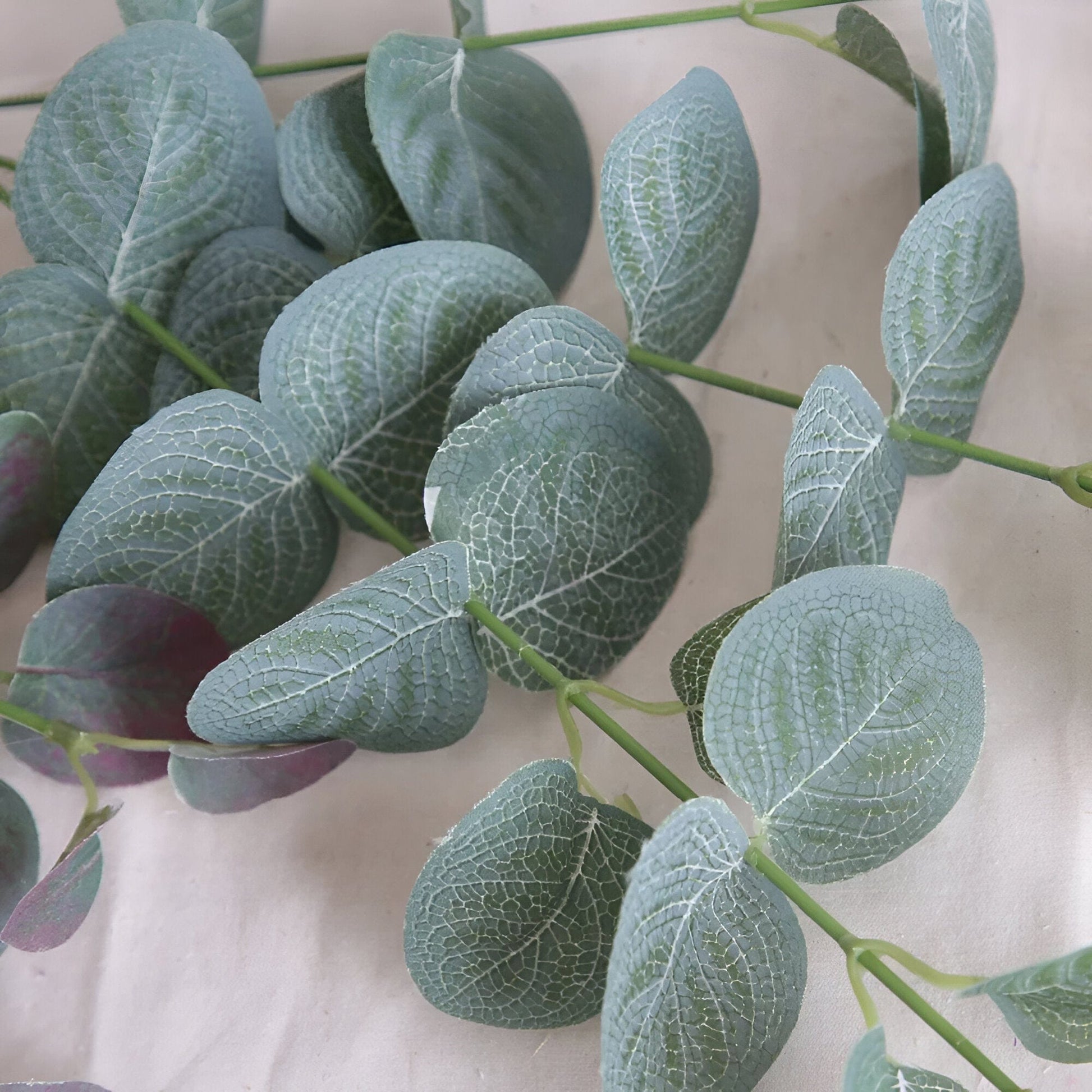  Silk Faux Eucalyptus Branch