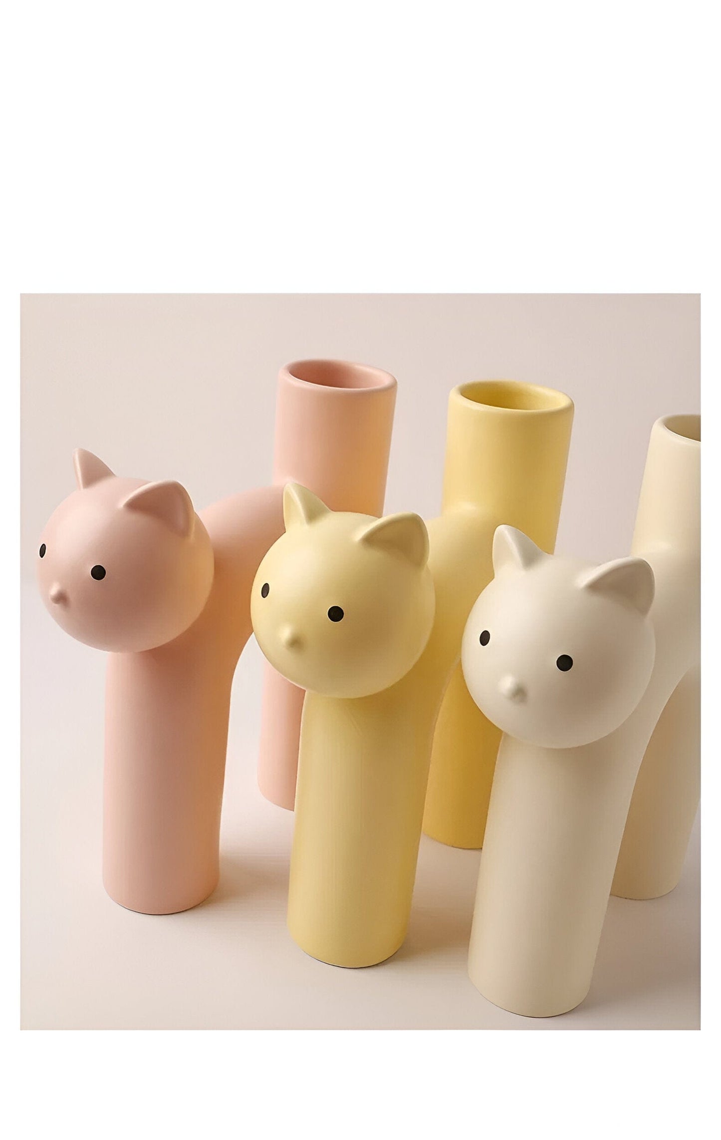 Cat H-shaped Tube Flower Pots