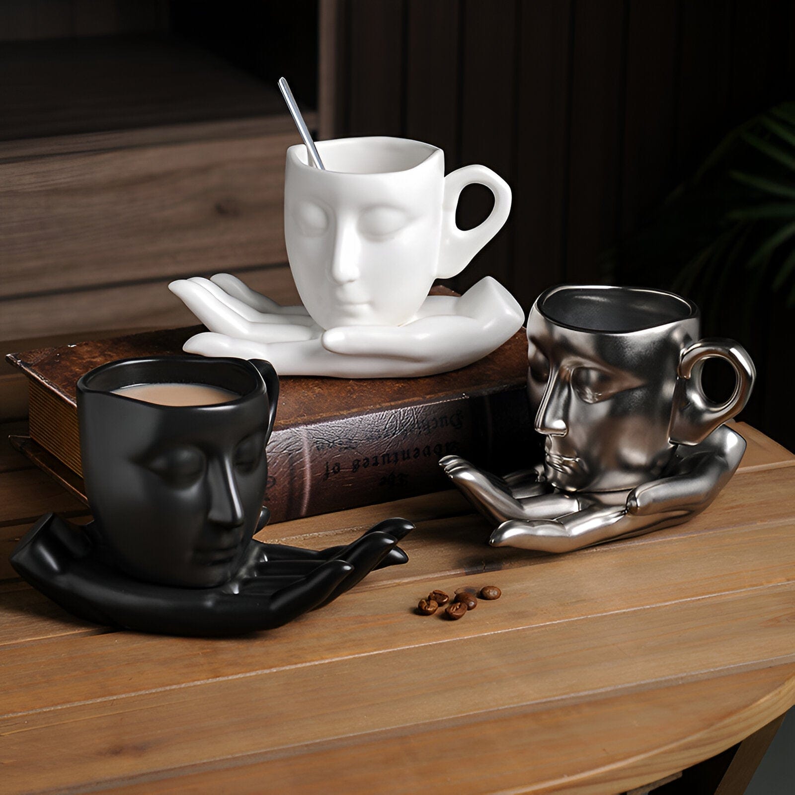 Artistic Coffee Cup Set