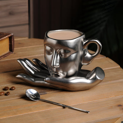 Artistic Coffee Cup Set