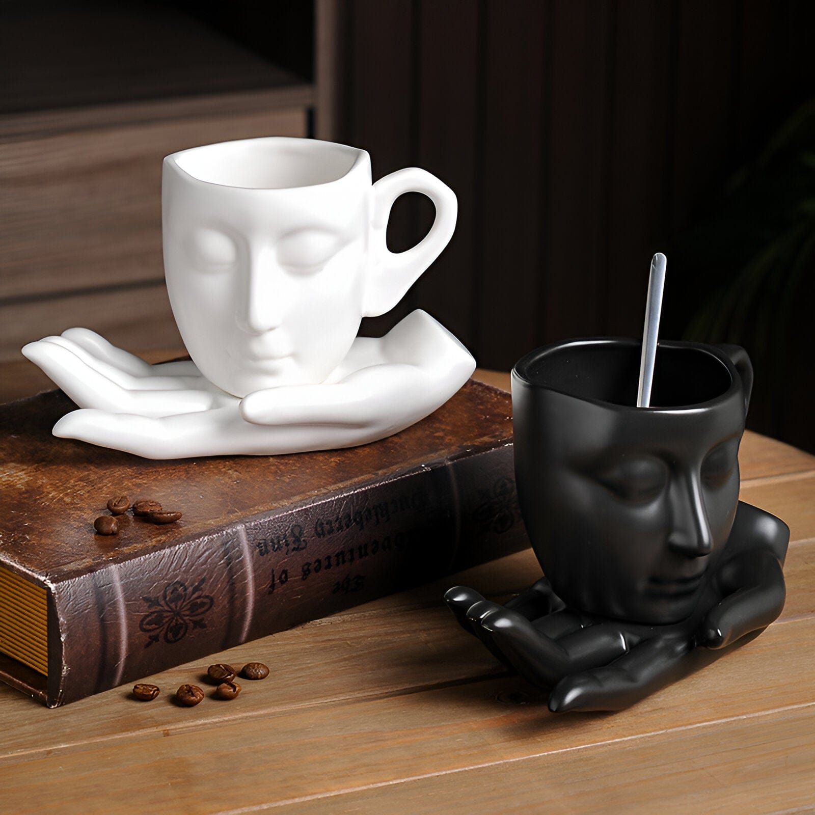 Artistic Coffee Cup Set