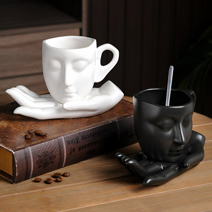 Artistic Coffee Cup Set