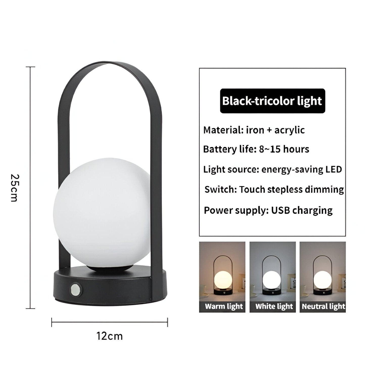 Wireless Table Lamp