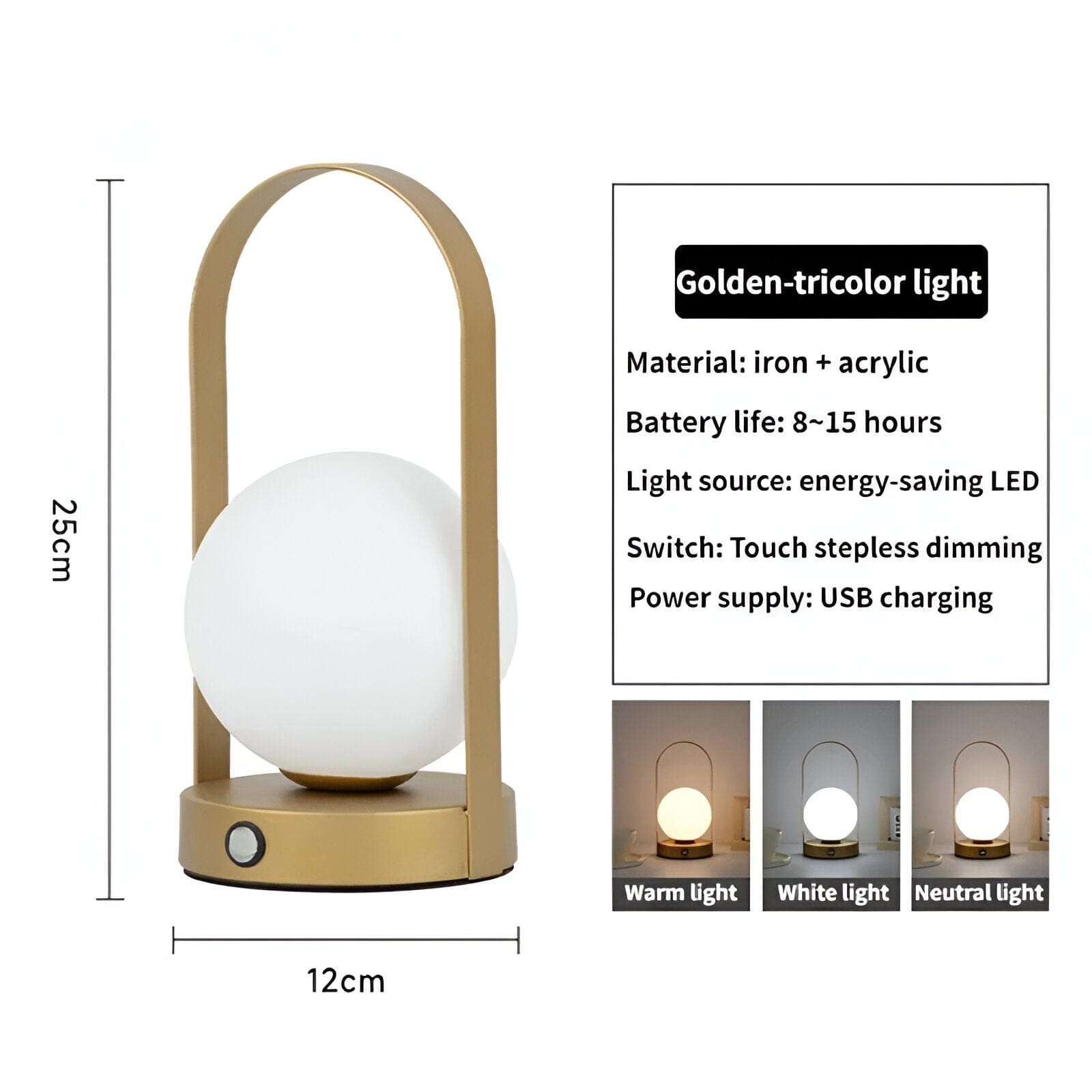 Wireless Table Lamp