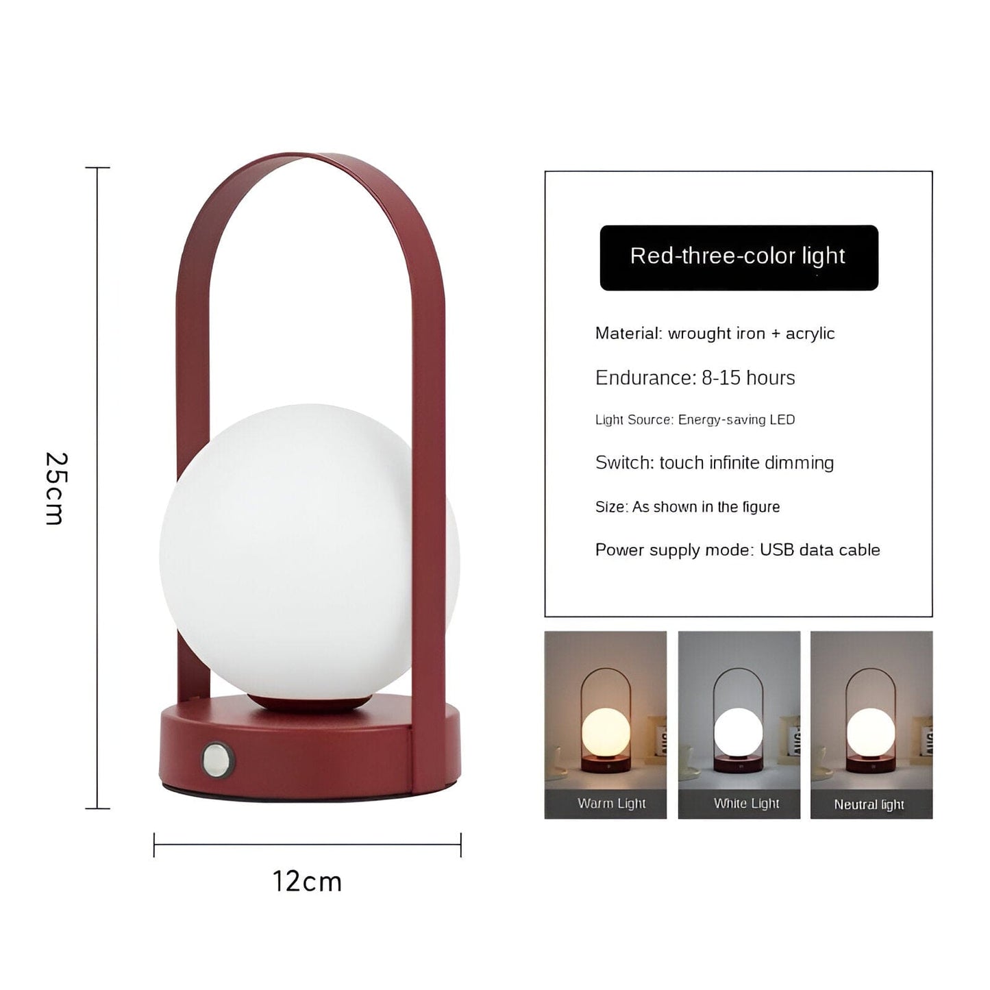 Wireless Table Lamp