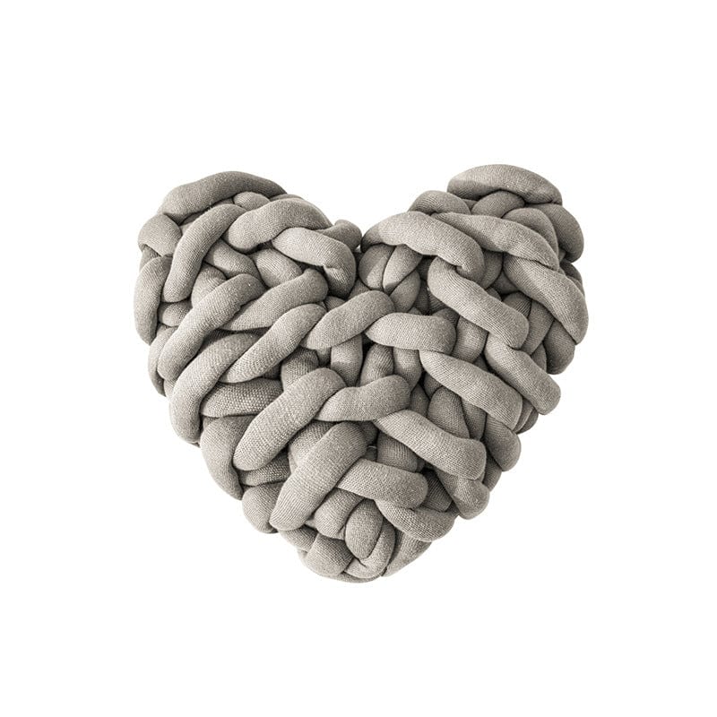  Valentine Heart Chunky Knot Throw Pillow Cushion