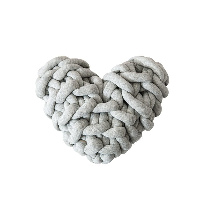  Valentine Heart Chunky Knot Throw Pillow Cushion