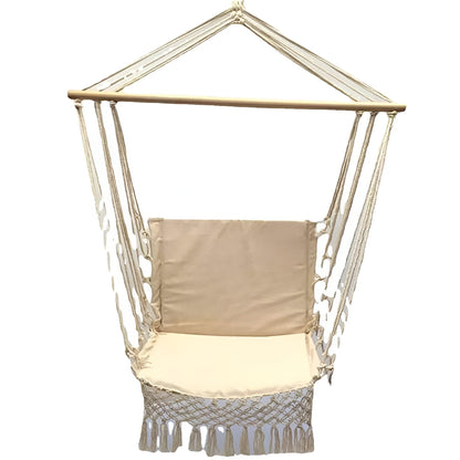 Handmade Macrame Hanging Hammock Swing Chair