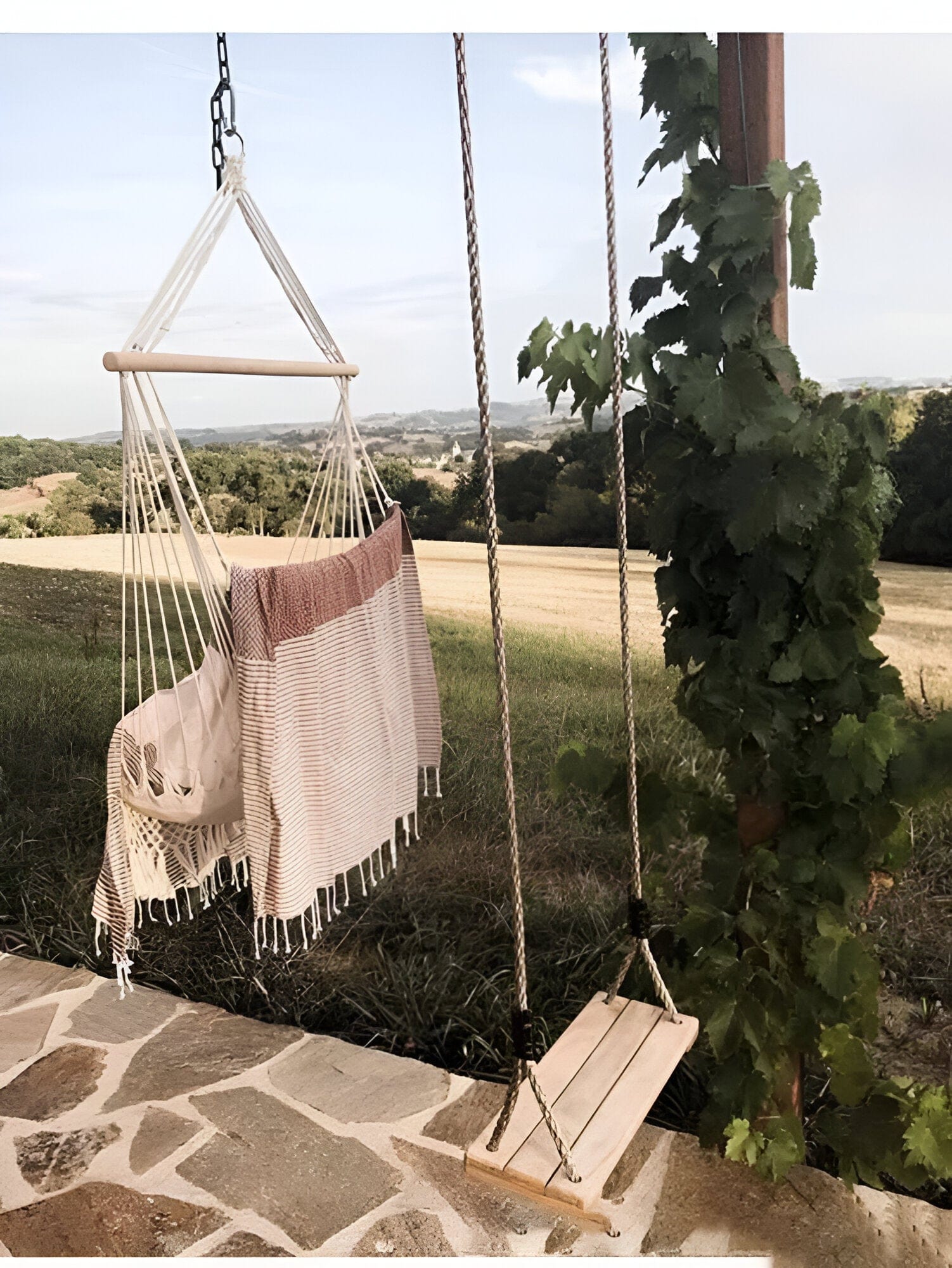 Handmade Macrame Hanging Hammock Swing Chair