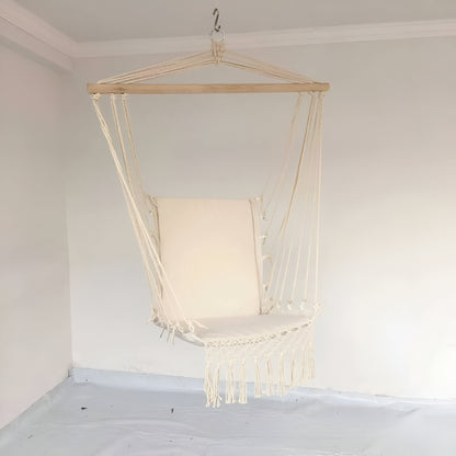 Handmade Macrame Hanging Hammock Swing Chair