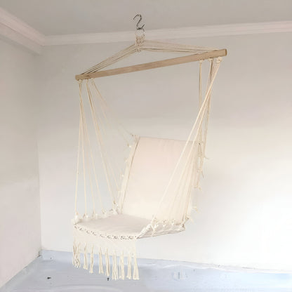 Handmade Macrame Hanging Hammock Swing Chair